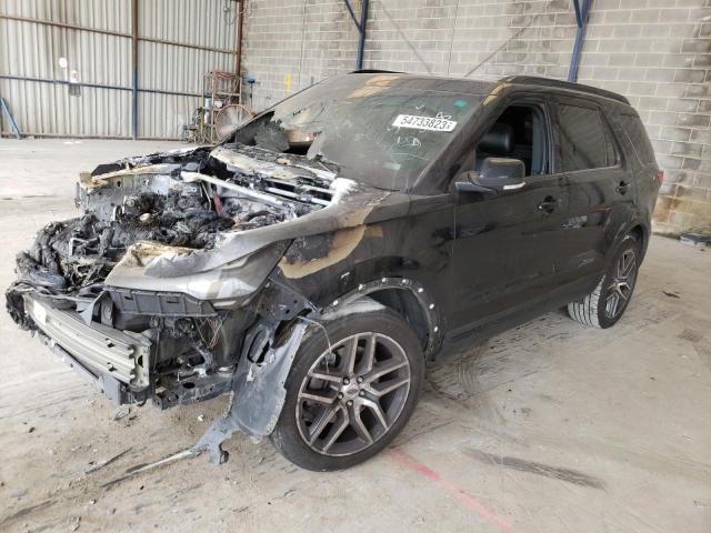 FORD EXPLORER S 2016 with VIN 1FM5K8GT0GGC10478 - Photo from auction