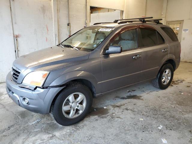 KIA SORENTO EX 2008 with VIN KNDJD735185806520 - Photo from auction