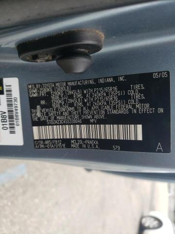 Photo 14 from auction – 2005 TOYOTA SIENNA CE with VIN 5TDZA23C45S339046