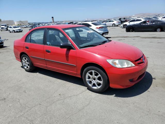 Photo 4 from auction – 2005 HONDA CIVIC DX with VIN 1HGES16455L014189