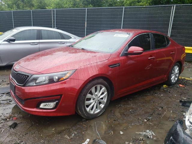 KIA OPTIMA LX 2015 with VIN 5XXGM4A70FG443519 - Photo from auction
