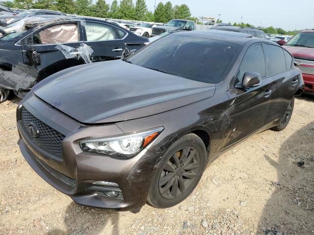 INFINITI Q50 BASE 2014 with VIN JN1BV7AR8EM705020 - Photo from auction