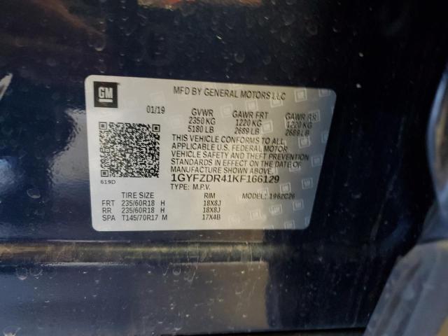 Photo 14 from auction – 2019 CADILLAC XT4 PREMIU with VIN 1GYFZDR41KF166129