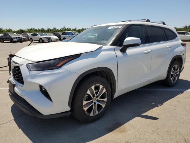 Photo 1 from auction – 2022 TOYOTA HIGHLANDER with VIN 5TDHZRAH7NS545814