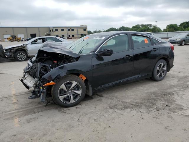 HONDA CIVIC LX 2019 with VIN 19XFC2F61KE022401 - Photo from auction