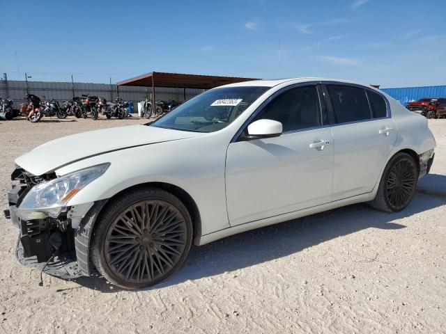 INFINITI G25 BASE 2011 with VIN JN1DV6AP6BM603132 - Photo from auction