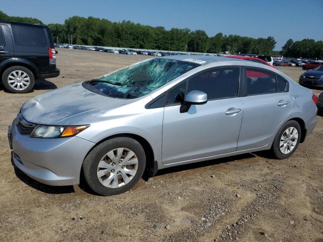 HONDA CIVIC LX 2012 with VIN 2HGFB2F54CH334164 - Photo from auction