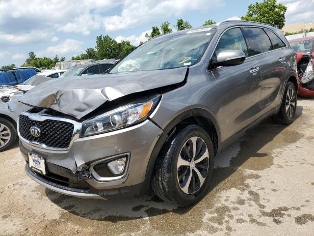 KIA SORENTO EX 2017 with VIN 5XYPH4A13HG278404 - Photo from auction