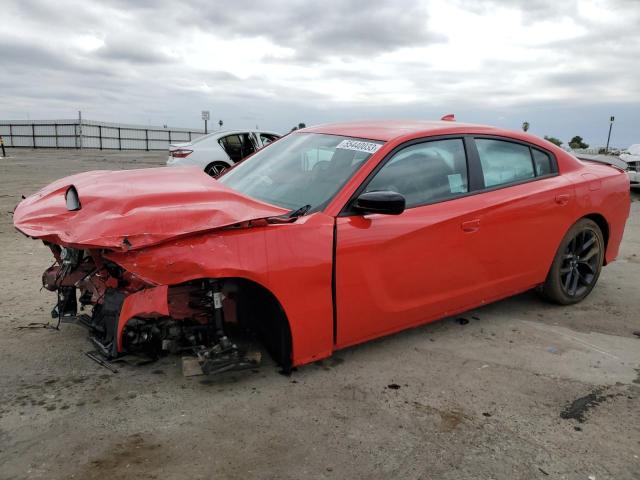 DODGE CHARGER GT 2022 with VIN 2C3CDXHG5NH267296 - Photo from auction