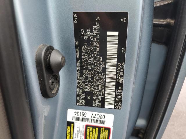 Photo 14 from auction – 2007 TOYOTA SIENNA CE with VIN 5TDZK23C17S056572