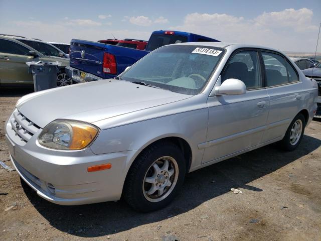 HYUNDAI ACCENT GL 2003 with VIN KMHCG45C83U467162 - Photo from auction