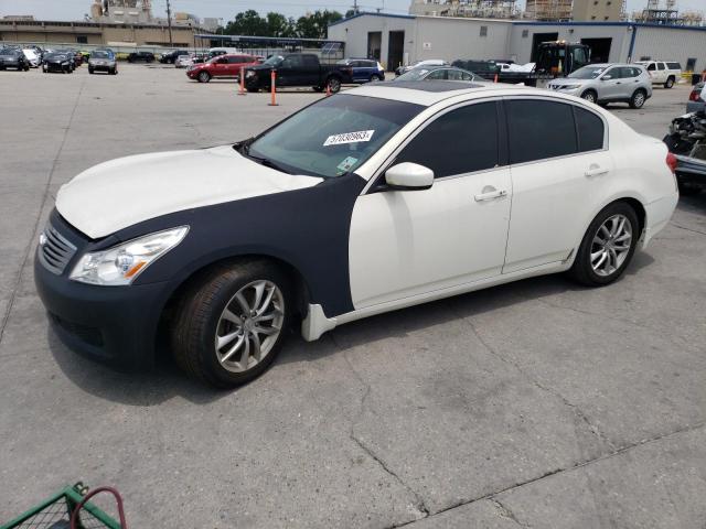 INFINITI G37 BASE 2009 with VIN JNKCV61E69M014954 - Photo from auction