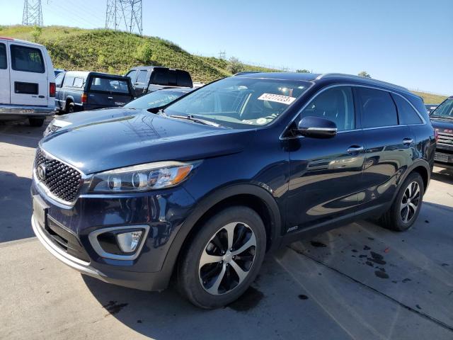 KIA SORENTO EX 2016 with VIN 5XYPHDA17GG005822 - Photo from auction