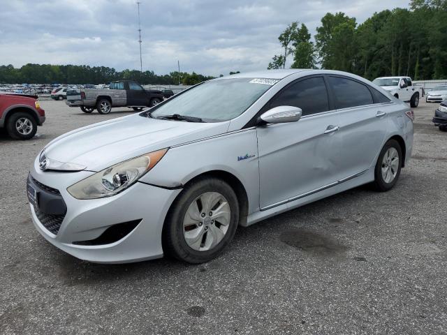 HYUNDAI SONATA HYB 2014 with VIN KMHEC4A46EA117472 - Photo from auction