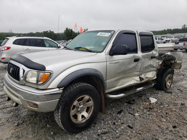 Photo 1 from auction – 2002 TOYOTA TACOMA DOU with VIN 5TEGN92N72Z036610