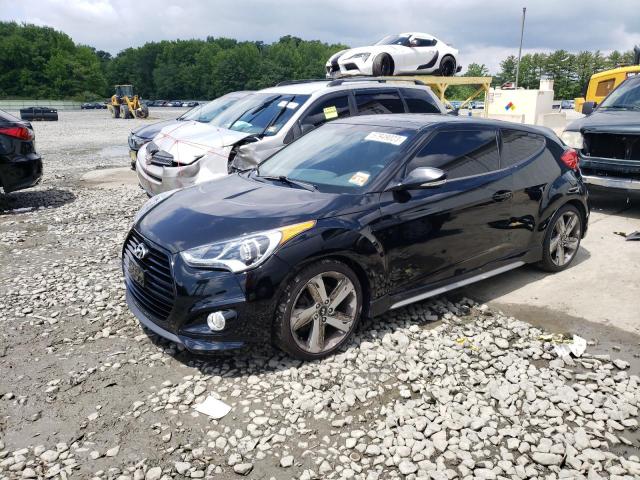 HYUNDAI VELOSTER T 2013 with VIN KMHTC6AE6DU116122 - Photo from auction