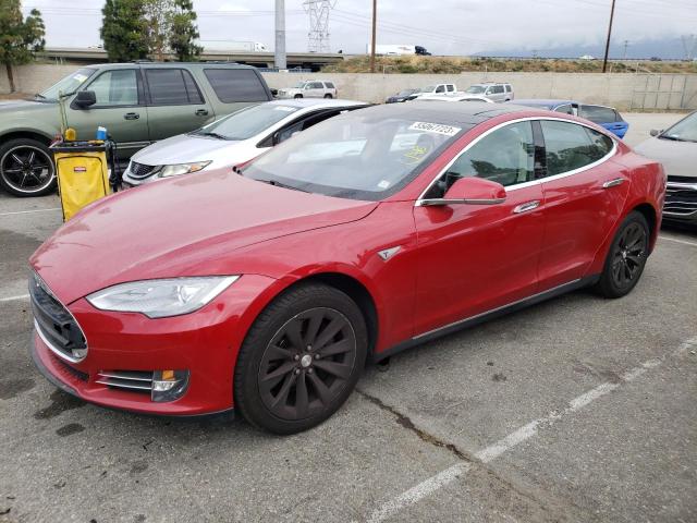 TESLA MODEL S 2013 with VIN 5YJSA1DP7DFP12953 - Photo from auction