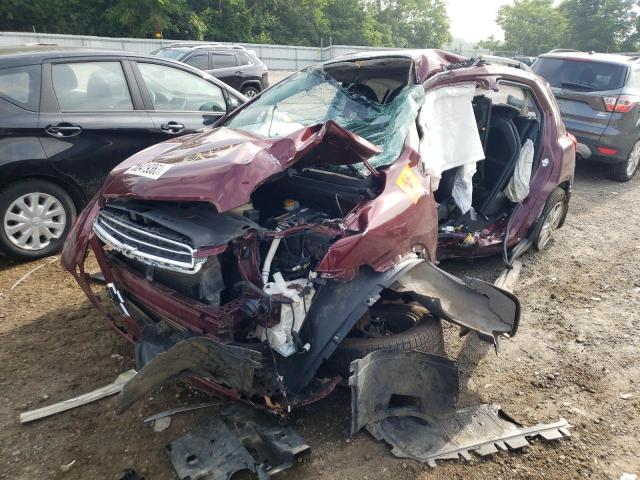 CHEVROLET TRAX 1LT 2016 with VIN 3GNCJPSB6GL279170 - Photo from auction