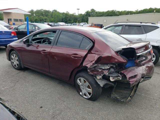 Photo 2 from auction – 2015 HONDA CIVIC LX with VIN 19XFB2F57FE291812