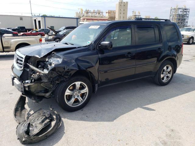 HONDA PILOT EXLN 2012 with VIN 5FNYF3H74CB017975 - Photo from auction