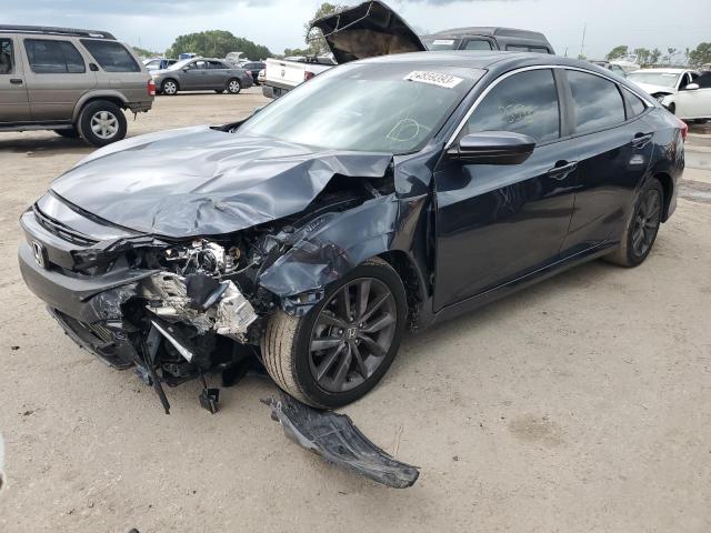 HONDA CIVIC EX 2019 with VIN 19XFC1F39KE012389 - Photo from auction