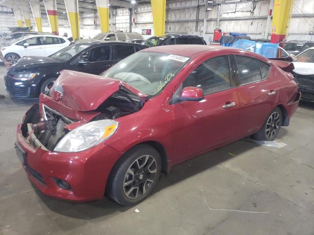 NISSAN VERSA 4D 2014 with VIN 3N1CN7AP3EL857428 - Photo from auction