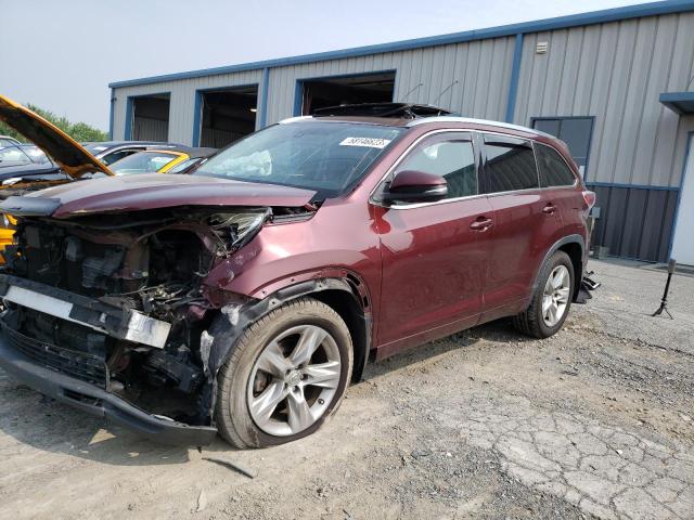 TOYOTA HIGHLANDER 2015 with VIN 5TDDKRFH9FS219879 - Photo from auction