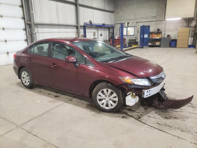 Photo 4 from auction – 2012 HONDA CIVIC LX with VIN 2HGFB2F46CH032740