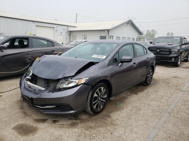 HONDA CIVIC EX 2015 with VIN 19XFB2F88FE015505 - Photo from auction