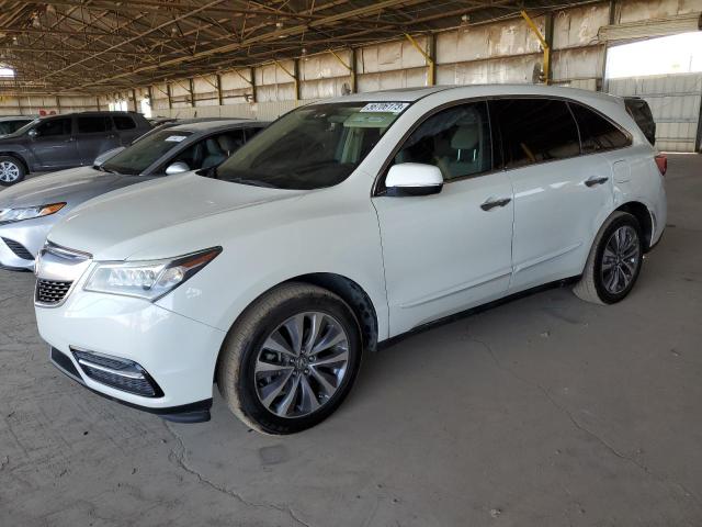 ACURA MDX TECHNO 2016 with VIN 5FRYD4H43GB045076 - Photo from auction