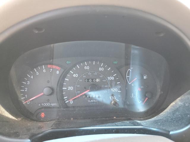 Photo 9 from auction – 2002 HYUNDAI ACCENT GL with VIN KMHCG45C22U340549