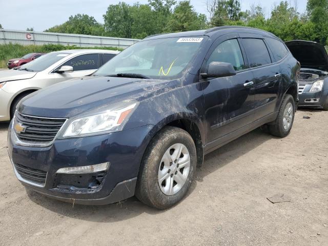 CHEVROLET TRAVERSE L 2017 with VIN 1GNKRFKD0HJ186458 - Photo from auction
