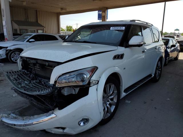INFINITI QX80 2014 with VIN JN8AZ2NEXE9061700 - Photo from auction