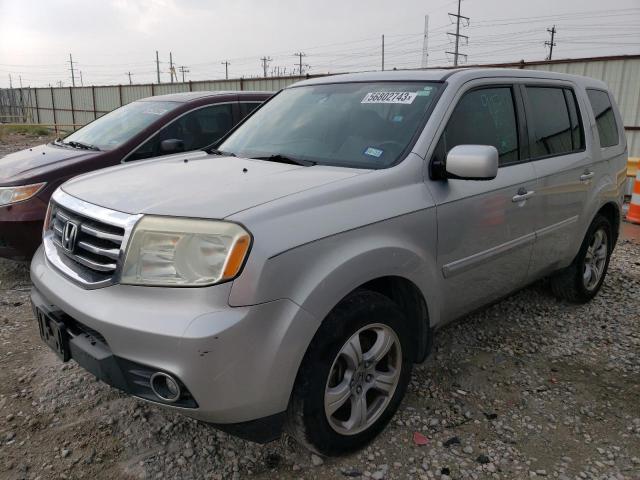 HONDA PILOT EXL 2013 with VIN 5FNYF3H53DB016851 - Photo from auction