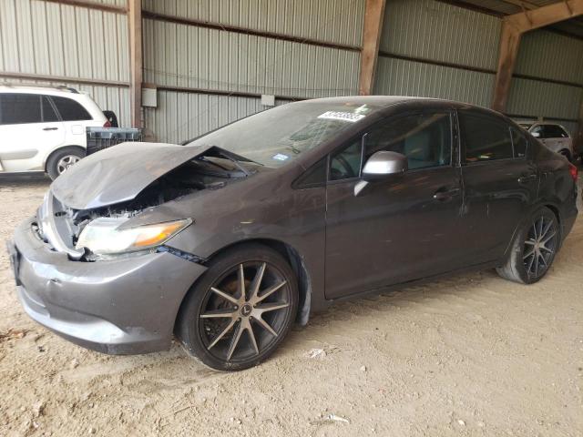HONDA CIVIC LX 2012 with VIN 2HGFB2F50CH603860 - Photo from auction