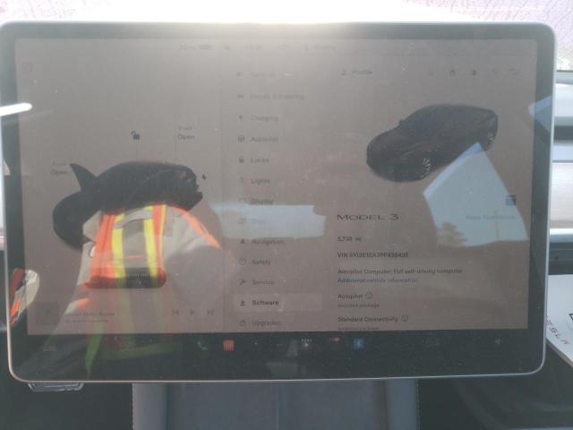 Photo 9 from auction – 2023 TESLA MODEL 3 with VIN 5YJ3E1EA7PF438435