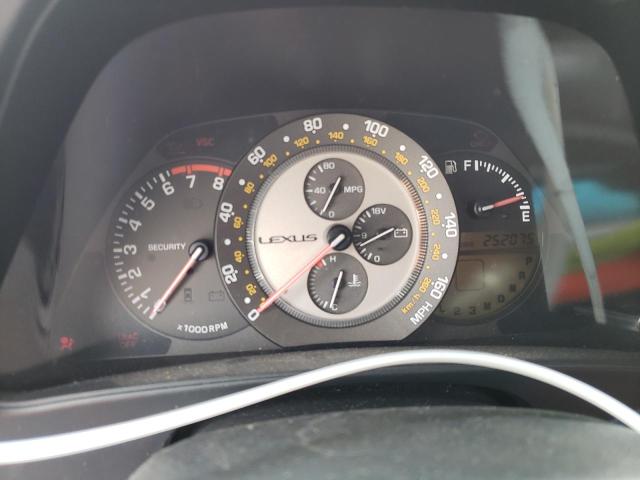Photo 9 from auction – 2002 LEXUS IS 300 with VIN JTHBD192520044780