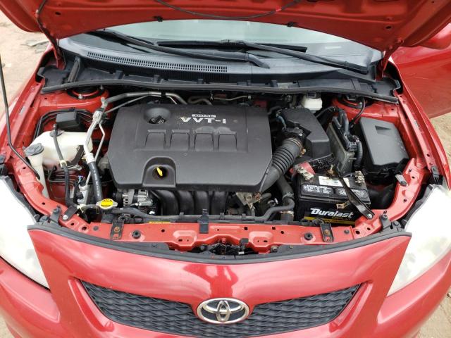 Photo 11 from auction – 2009 TOYOTA COROLLA BA with VIN 2T1BU40E89C149534