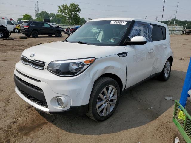 KIA SOUL + 2018 مع رقم تعريف المركبة KNDJP3A53J7573091 - صورة من المزاد