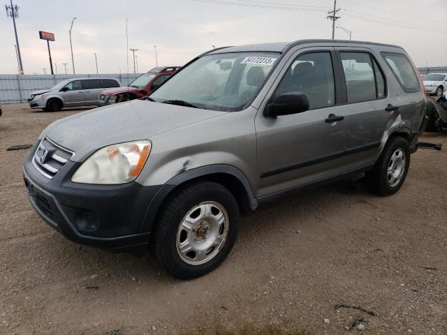 HONDA CR-V LX 2006 with VIN JHLRD78586C045038 - Photo from auction