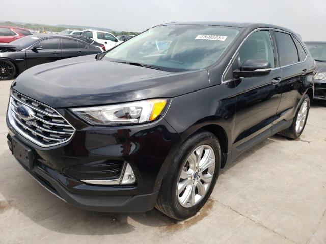 FORD EDGE TITAN 2021 with VIN 2FMPK4K96MBA20894 - Photo from auction