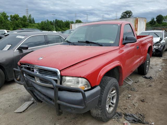 DODGE DAKOTA SXT 2004 with VIN 1D7GG16KX4S697167 - Photo from auction