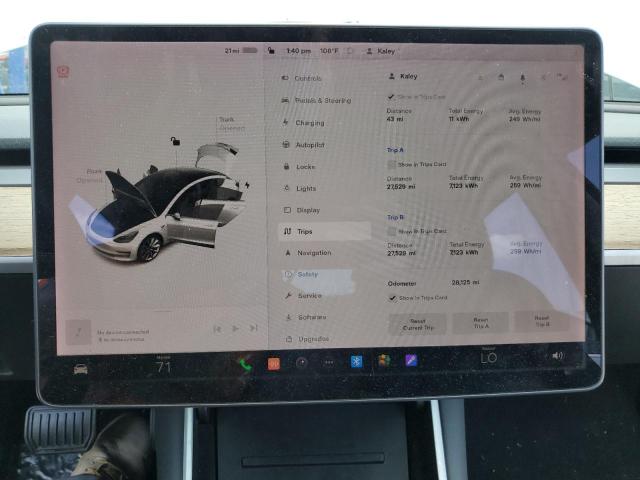 Photo 9 from auction – 2019 TESLA MODEL 3 with VIN 5YJ3E1EAXKF466478
