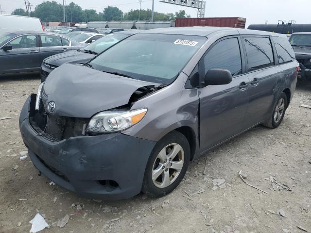 TOYOTA SIENNA 2017 con VIN 5TDZZ3DC6HS882609 - Foto de la subasta