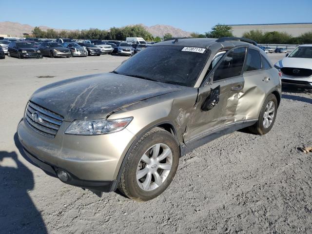 INFINITI FX35 2004 with VIN JNRAS08U84X100270 - Photo from auction