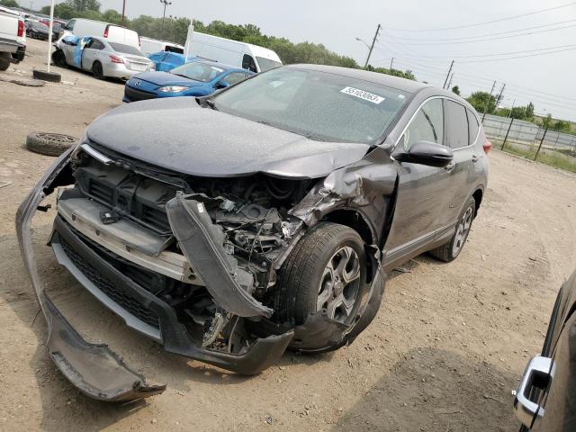 HONDA CR-V EX 2018 with VIN 7FARW2H50JE081610 - Photo from auction