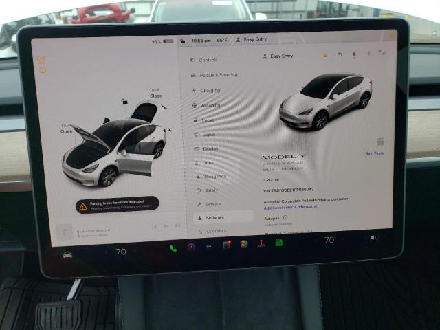 Photo 9 from auction – 2023 TESLA MODEL Y with VIN 7SAYGDEE1PF686042