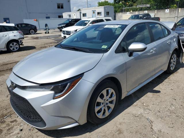 TOYOTA COROLLA LE 2022 with VIN 5YFEPMAE7NP279673 - Photo from auction