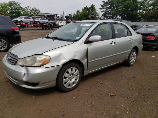TOYOTA COROLLA CE 2003 with VIN JTDBR32E030033173 - Photo from auction