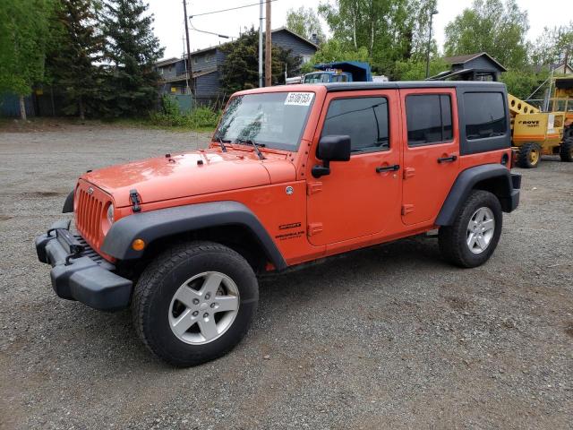JEEP WRANGLER U 2015 with VIN 1C4BJWDG4FL610362 - Photo from auction